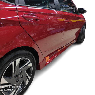 Hyundai i20 (2014 - 2020) Custom Yan Marşpiyel Seti (Plastik)