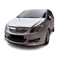 Opel Corsa D (2007 - 2010) Makyajsız Ön Tampon Eki (Plastik)