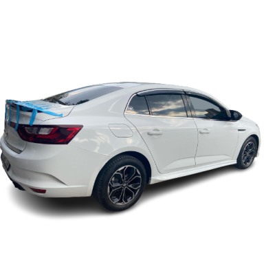 Renault Megane 4 (2016-2022) Aero Style Yan Marşpiyel Seti (Plastik)