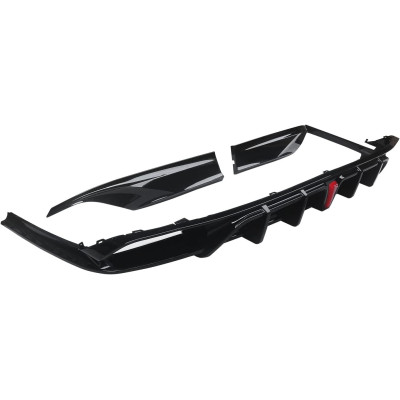 Honda Accord ( 2021 - 2023 ) Difüzör , Kenar Flaplar , Alt Lip ve Led Lambası (Plastik)