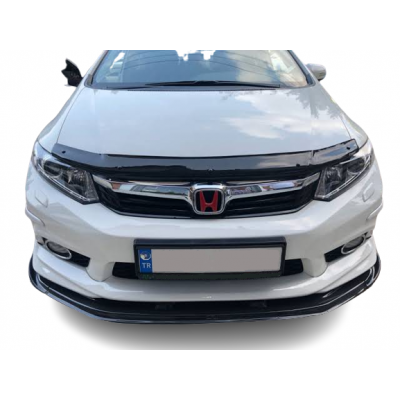 Honda Civic Fb7  (2012-2016) Ön Lip 3 Parça (Plastik)