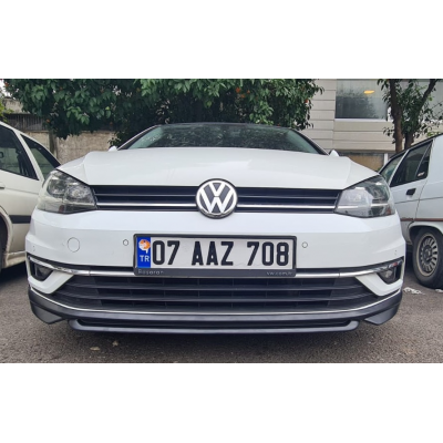 Volkswagen Golf 7.5 (2017-2019) ABT Ön Tampon Ek (Plastik)