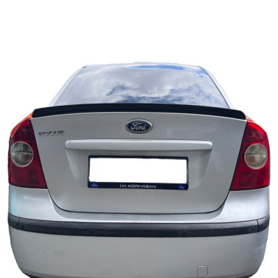 Ford Focus ( 2004 - 2011 ) Anatomik BOYASIZ (Plastik) Spoiler Ford Focus ( 2004 - 2011 ) Anatomik BOYASIZ (Plastik) Spoiler
