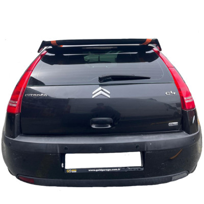 Citroen C4 (2005-2010) Üniversal BOYASIZ Spoiler (Plastik)