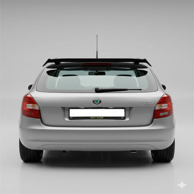 Skoda Fabia (2007-2014) Üniversal Spoiler BOYASIZ (Plastik)