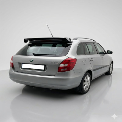 Skoda Fabia (2007-2014) Üniversal Spoiler BOYASIZ (Plastik)