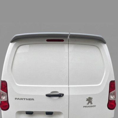 Peugeot Partner Çift Kapı (2009-2026) Sport Style Spoiler BOYASIZ (Plastik)