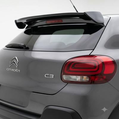 Citroen C3 (2017-2024) Üniversal Spoiler BOYASIZ (Plastik)