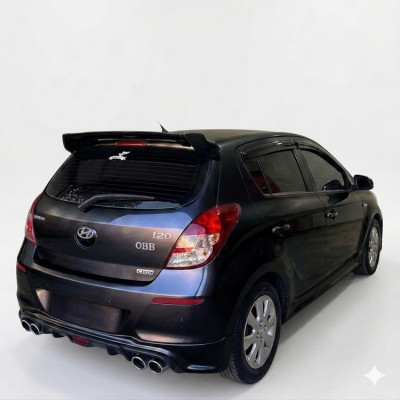 Hyundai i20  (2008-2013) Üniversal Spoiler BOYASIZ (Plastik)