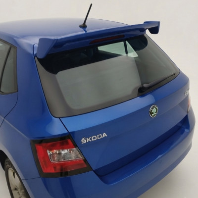 Skoda Fabia (2018-2021) Üniversal Spoiler BOYASIZ (Plastik)