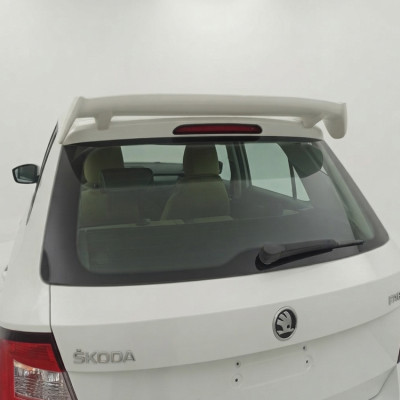 Skoda Fabia (2018-2021) Üniversal Spoiler BOYASIZ (Plastik)