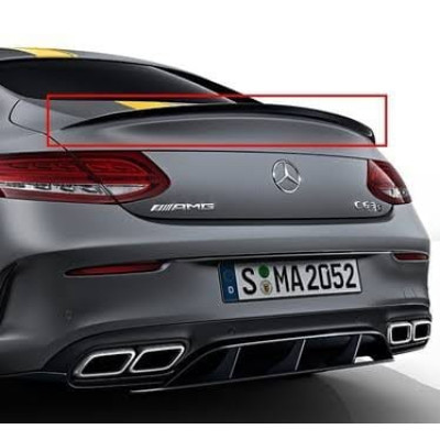 W205 Amg Style - Coupe Bagaj Üstü Spoiler 2014-2021