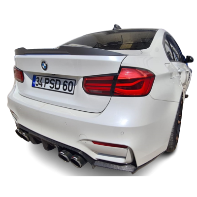 BMW 3 Serisi F30-F80 M4 Style Spoiler (Plastik) (2012-2018)