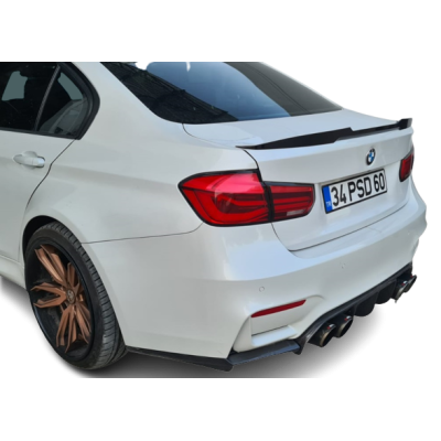BMW 3 Serisi F30-F80 M4 Style Spoiler (Plastik) (2012-2018)