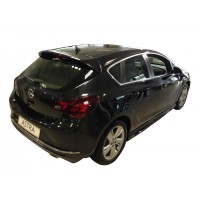 Opel Astra J HB Makyajlı (2013-2015) Arka Tampon Eki - Difüzör (Plastik)