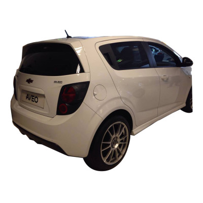 Chevrolet Aveo HB - Sedan 2012 Sonrası Yan Marşpiyel Seti (Plastik)