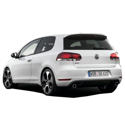 Volkswagen Golf 6 (2009-2012) GTI Arka Tampon Eki - Difüzör (Plastik)