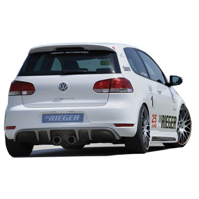 Volkswagen Golf 6 (2009-2012) Arka Tampon Eki - Difüzör (Plastik)