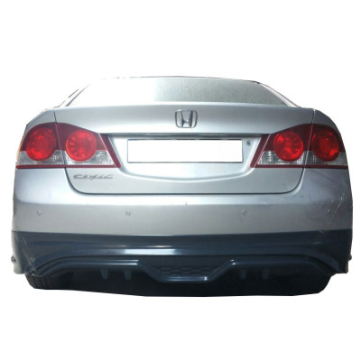 Honda Civic FD6 (2006-2011) Custom Arka Tampon Eki - Difüzör (Plastik)