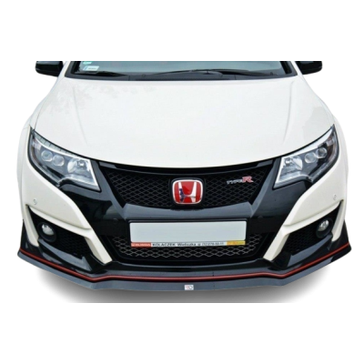 Honda Civic Fk2 Type-r (2015 - 2017) Maxton Style Ön Lip (Plastik)