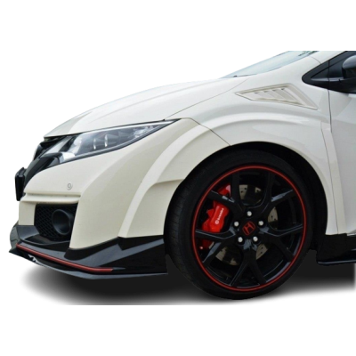 Honda Civic Fk2 Type-r (2015 - 2017) Maxton Style Ön Lip (Plastik)