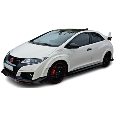 Honda Civic Fk2 Type-r (2015 - 2017) Maxton Style Ön Lip (Plastik)