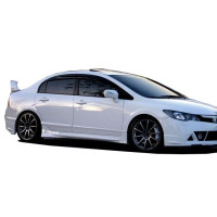 Honda Civic Fd6 (2006-2011) Mugen Yan Marşpiyel Seti (Plastik)