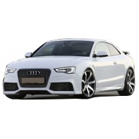 Audi A5 8P3 2008 - 2016 Coupe 2 Kapı RS5 Yan Marşpiyel Seti (Plastik)