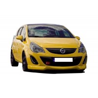 Opel Corsa D (2011 - 2015) Makyajlı Stainmetz Ön Tampon Ek (Plastik)