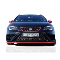 Seat Leon MK3 5F 2013 - 2016 FR - JE Desing Ön Tampon Kaşları (Plastik)