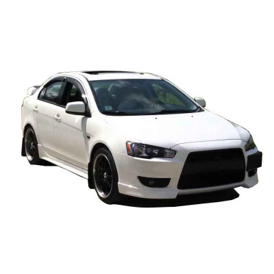 Mitsubishi Lancer 2009 Sonrası 10 Kasa Ön Flap (Plastik)