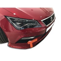 Seat Leon (2017-2019)  FR - Style - Xcellence Uyumlu Custom Ön Ek (Plastik)