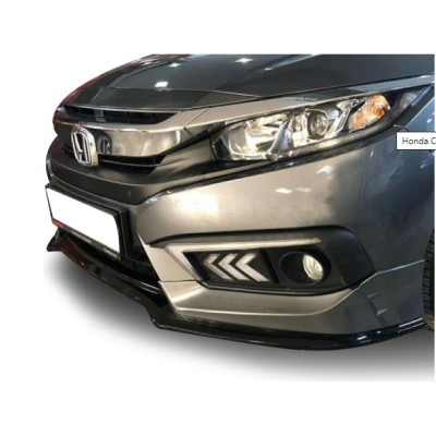 Honda Civic FC5 Sedan (2015-2018) Mugen Ön Tampon Eki (Plastik)