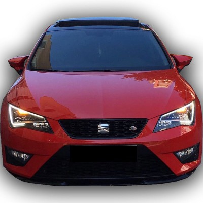 Seat Leon MK3 (2013-2019) Yarasa Model Ayna Kapağı (Parlak Siyah)