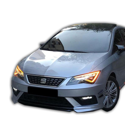 Seat Leon MK3 (2013-2019) Yarasa Model Ayna Kapağı (Parlak Siyah)