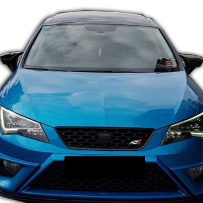 Seat Leon MK3 (2013-2019) Yarasa Model Ayna Kapağı (Parlak Siyah)